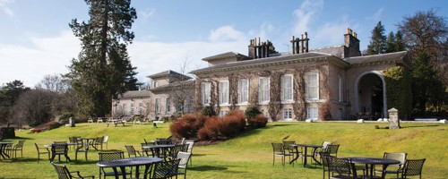 Thainstone House Winter Exterior