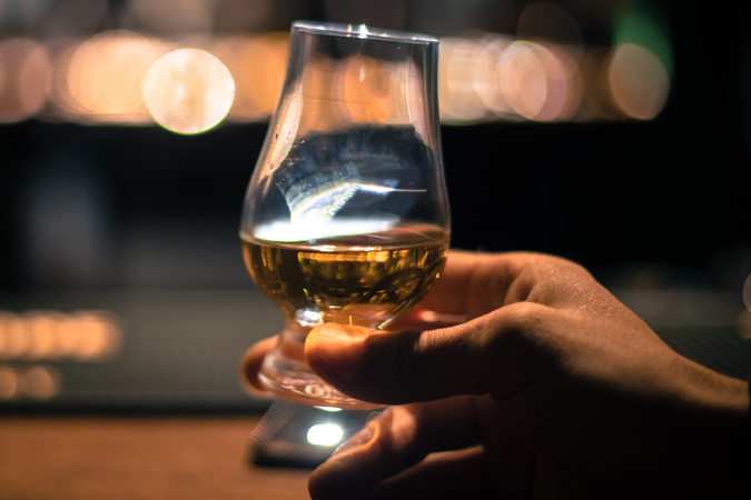 Glencoe Whisky Snug, Glass